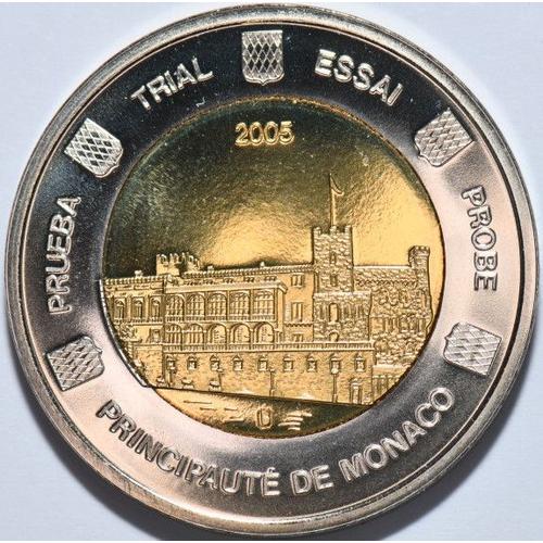 Monaco - 2 Euros - Essai/Specimen - 2005 - Principauté De Monaco - 35 Mm 25 G - U171