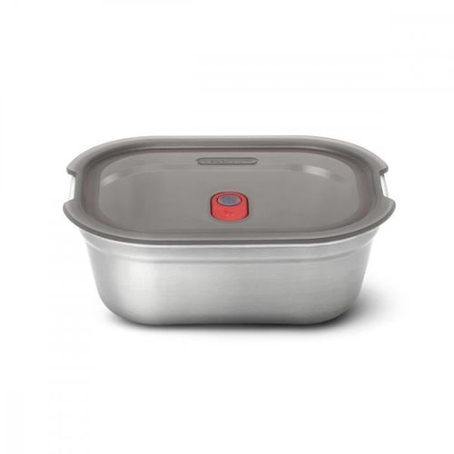 Lunch Box Acier Micro-Ondable 900ml - Black And Blum - Argent -
