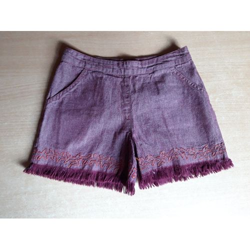 Short Violet Fille 8 Ans