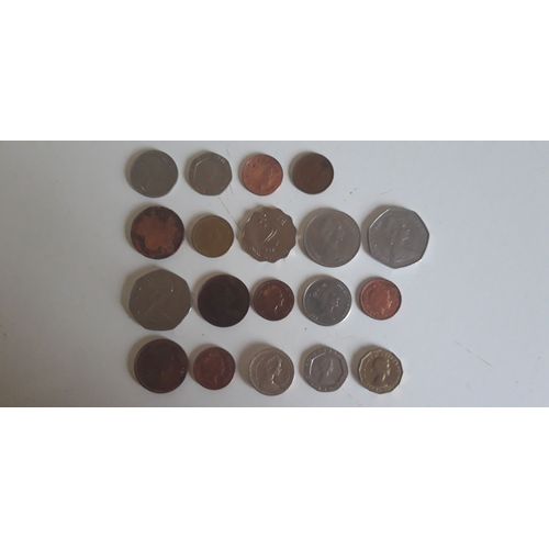 Lot De 19 Pièces Royaume Uni United Kingdom