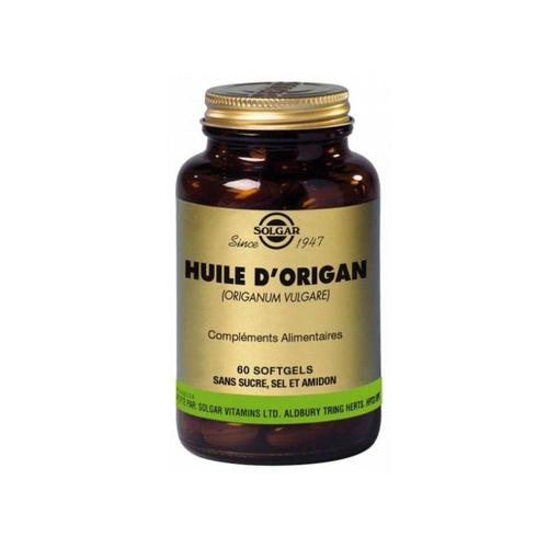 60 Comprimés Softgels - Huile D'origan - Sans Sel , Sucre Et Amidon 