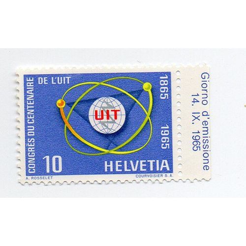 Suisse- 1 Timbre Neuf- Uit