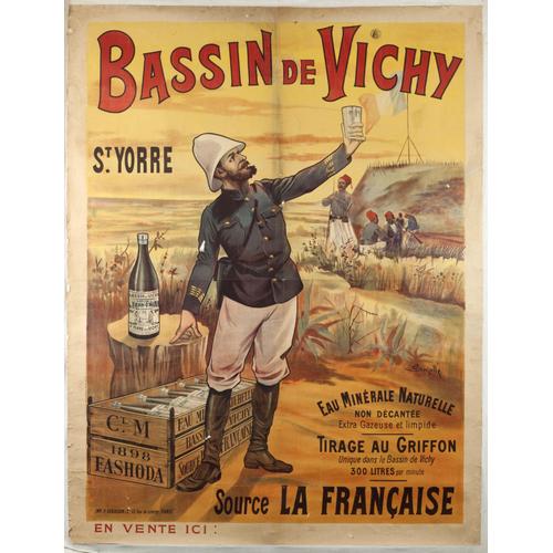 Affiche Bassin De Vichy Saint Yorre
