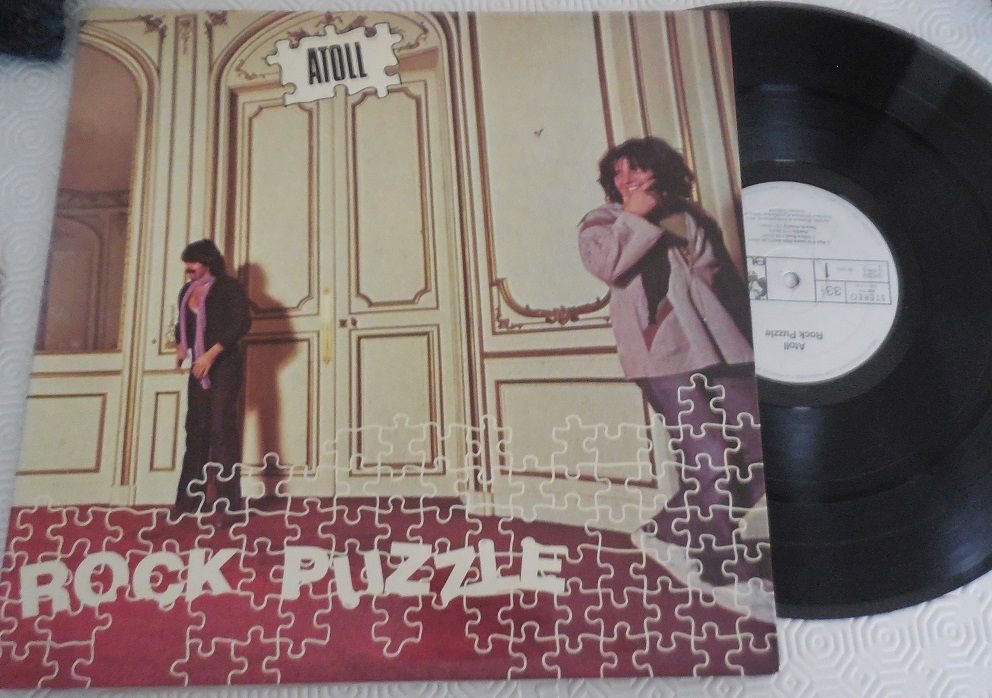 Puzzle Pochette Vinyle Rock Legends