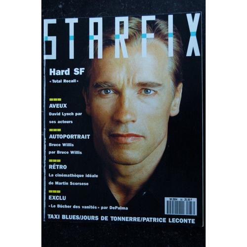 Starfix 088 1990 Cover Arnold Schwarzenegger Total Recall David Lynch Bruce Willis Martin Scorsese De Palma Patrice Leconte