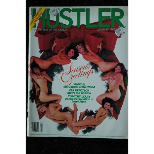 Hustler Vol. 11 N° 07 1985/01 Cold Snatch Manila Living Dolls Frank Snepp Roxanne Candace Matti Klatt James Baes