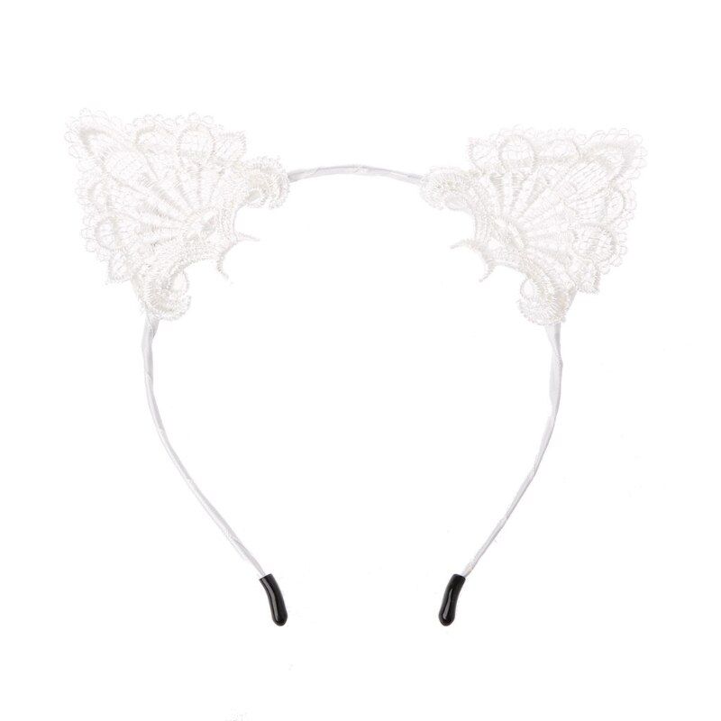 Oreilles De Chat Sexy Pour Femme-Lesbienne-Dentelle-Bandeau-... - 2