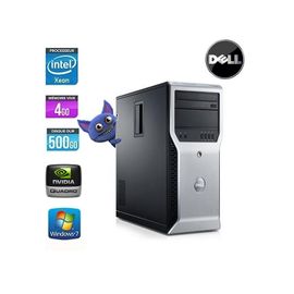 DELL PRECISION T1600 XEON E3-1245 3.3GhzXeon-3.3 GHz 8 Go 500 Go Go DVDRW NVIDIA QUADRO NVS 300 Microsoft Windows 7 Professional 64-bit Edition Clavier+souris compatible AZERTY