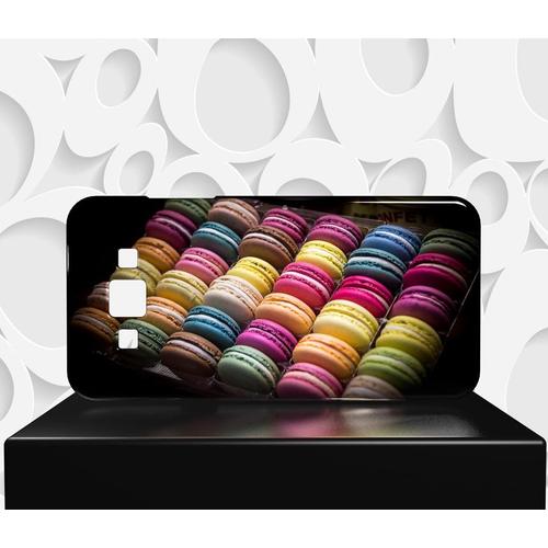 Coque Design Samsung Galaxy E7 Macarons - Réf 07