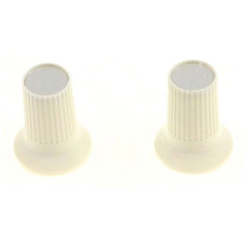 BOUTON DE COMMANDE BLANC X 2 POUR FOUR BRANDT - 92X4775