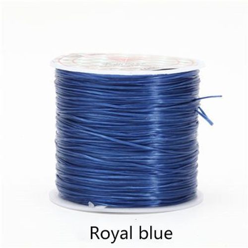 Cordon ¿¿Lastique Multicolore En Cristal, 0.8mm De Diam¿¿Tre, 50m De Long, Pour Perles, Pour Bricolage, Collier, Bracelet, Outils De Fabrication De Bijoux