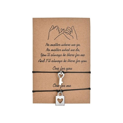 Bracelet ¿¿ Breloques De Charme En Pierre Volcanique, Bijou Porte-Bonheur Pour Couple, Homme Et Femme, Nouvelle Collection, 2 Pi¿¿Ces Par Ensemble
