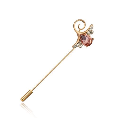 Rinbathroom-Broche Vintage En Cristal De Fleur De Cam¿¿Lia Pour Hommes, Goupille Imbib¿¿E, Fleur De Rose Simple, Feuilles De Ginkgo, ¿¿Pingles D'¿¿Charpe Jowomen