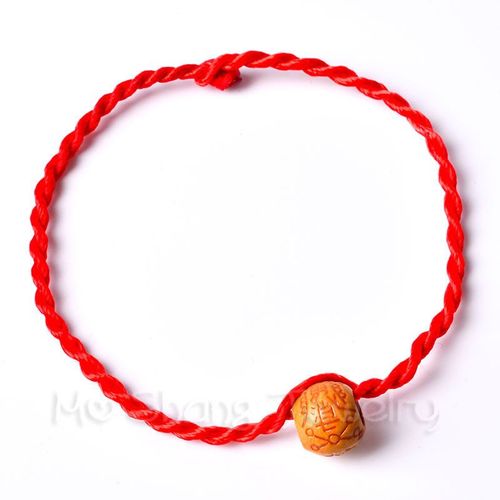 Bracelets Porte-Bonheur Faits À La Main Pour Hommes Et Femmes, Ulrouge En Bois De Pêche, Cadeau De Couple, Amoureux, Mode, 12 Styles, Johandmade