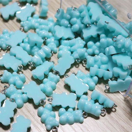 Breloques En Résine D'animal Mignon Gunibear, 35 Couleurs, Boucles D'oreilles Pendantes Exécutives, Colliers Pmotpresidence, Porte-Clés, Résultats De Bijoux À Bricoler Soi-Même
