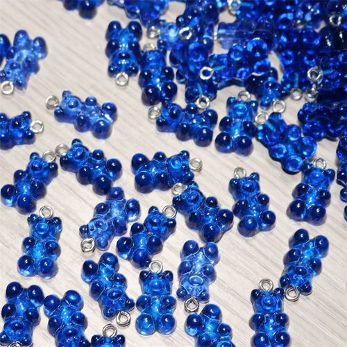 Breloques En Résine D'animal Mignon Gunibear, 35 Couleurs, Boucles D'oreilles Pendantes Exécutives, Colliers Pmotpresidence, Porte-Clés, Résultats De Bijoux À Bricoler Soi-Même