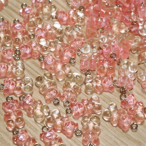 Breloques En Résine D'animal Mignon Gunibear, 35 Couleurs, Boucles D'oreilles Pendantes Exécutives, Colliers Pmotpresidence, Porte-Clés, Résultats De Bijoux À Bricoler Soi-Même