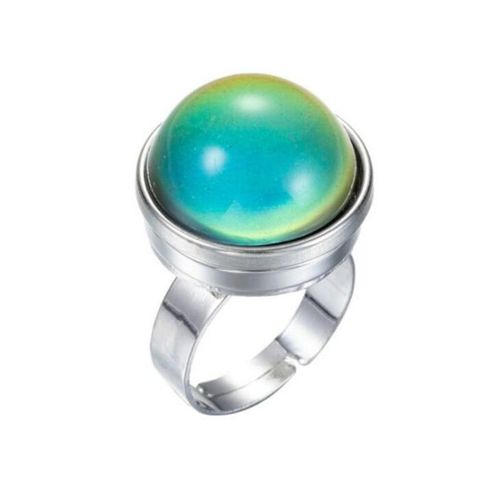 Bagues Réglables En Strass Pour Homme Et Femme, Bijoux Fins, Pour Documents, Humeur, Émotion, Sentiment, Température, Pour Couple