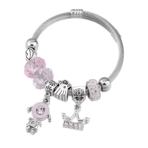 Bracelet En Acier Inoxydable Pour Femme, Breloques De Manchette, Bracelet Perlé, Bijoux Réglables, Amp, Arbre Zcomprend, Équation De 2021, Mode, Nouveau