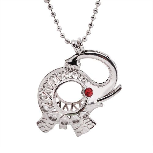 Collier Aromathérapie En Forme De Poisson Rouge Pour Femmes, Boule De Musique, Diffuseur D'huile Essentielle, Médaillon De Parfum Vintage, Pendentif Couronne, Bijoux À La Mode