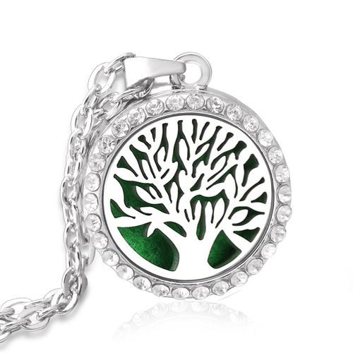 Collier Médaillon Diffuseur Douze Constellations En Acier Inoxydable, Pendentif Sexuellement, Huile Essentielle, Aromathérapie, Cadeau Bijoux Femme, Neuf