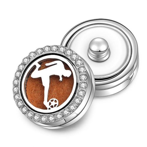 Bracelet À Pression Magnétique Aromathérapie, 16 Nouveaux Modèles, Médaillon De Parfum En Acier Inoxydable, Diffuseur D'huile Essentielle