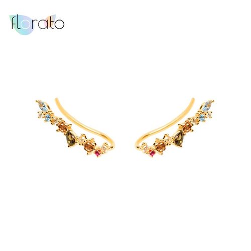 Aiguille D'oreille En Argent Sterling 925, Boucles D'oreilles En Zircon Pour Femmes, Cartilage, Helix Piercing, Bijoux Exquis, Cadeaux