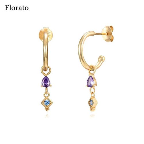 Boucles D'oreilles Luxueuses En Argent Sterling 925 Pour Femme, Saphir, Zcomprend, Pendentif, Gland, Lune, Rétro, Bohème, Bijoux À La Mode, 2022