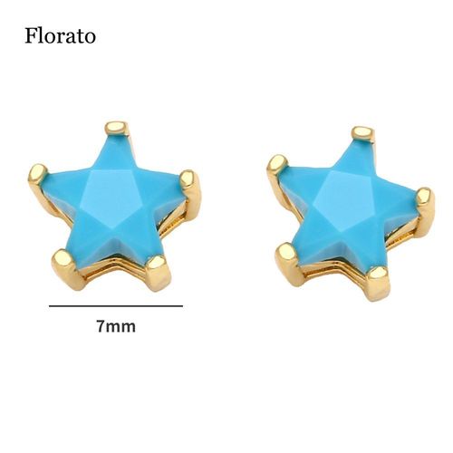 Florato-Boucles D'oreilles Créoles En Argent Regardé 925 Pour Femme, Bleu, Turquoise, Goutte D'oreille, Bijoux, Vente En Gros