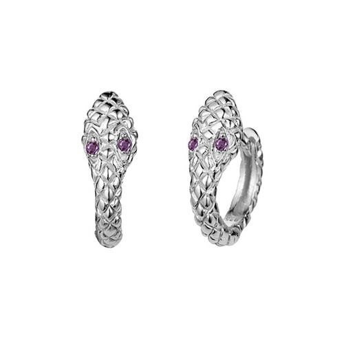 Boucles D'oreilles En Argent Sterling 925 Pour Femmes, Piercing Cartilage, Cerceau Cobra, Boucle D'oreille Serpent, Or, Cz Punk, Bijoux À La Mode