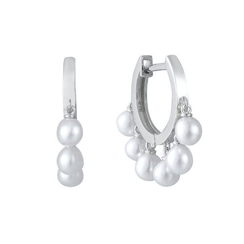 Boucles D'oreilles Créoles En Argent Regardé 925 Pour Femmes, Série En Argent Pur, Pendentif Fleur Papillon Géométrique, Bijoux En Cristal
