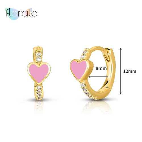 Boucles D'oreilles Créoles En Argent Regardé 925, Géométrie Luxueuse, Série Millac Rose, Pendentif Doux, Cadeaux De Bijoux De Mariage, Mode