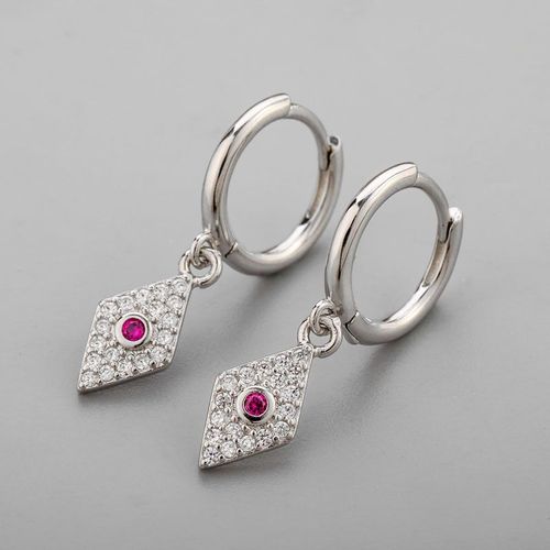 Boucles D'oreilles Rondes En Zircon Multicolore Pour Femmes, Cartilage En Argent Sterling 925, Minimaliste, Huggie Hoop, Bijoux À La Mode