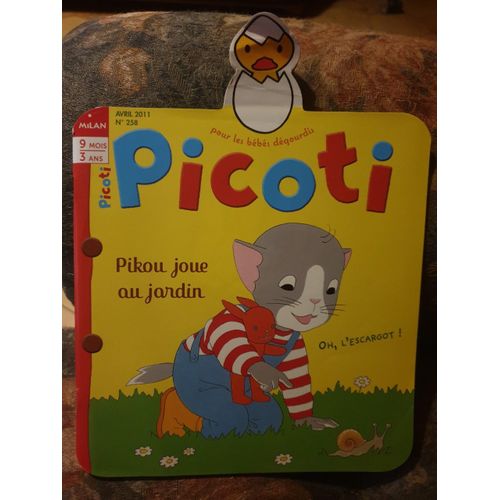 Picoti 258 Pikou Joue Au Jardin