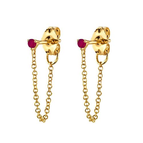 Florato-Boucles D'oreilles En Argent Regardé 925 Pour Femme, Blanc, Bleu Royal, Vert, Rose, Rouge, Contre-Indiqué, Piercing Jotassel