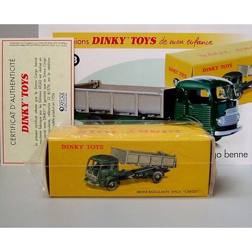 DINKY TOYS FRANCE - 578 - Simca Cargo Benne basculante - En boite