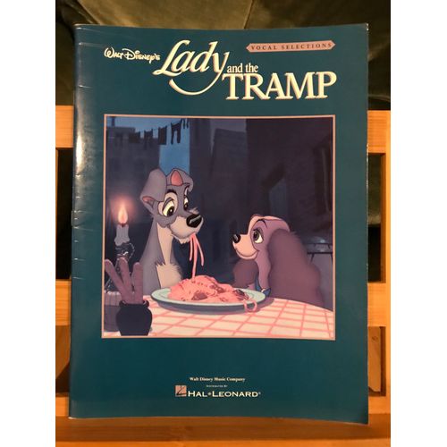 La Belle Et Le Clochard / Lady And The Tramp Bande Originale Disney Partition Chant Piano Hal Leonard