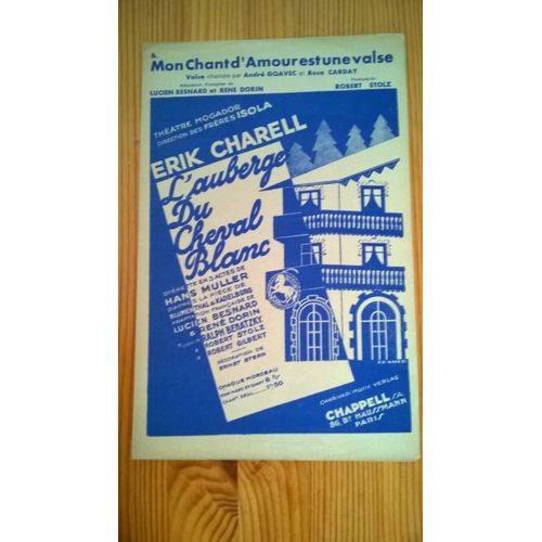 5. Mon Chant D'amour Est Une Valse_ L'auberge Du Cheval Blanc