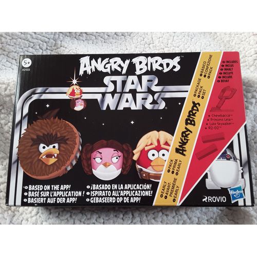 Angry Birds Star Wars Battle Game Jenga Boîte 1 Avant Première