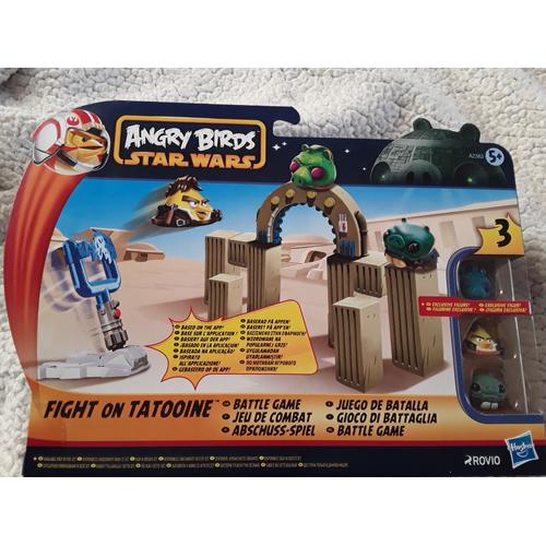 Angry Birds Star Wars Battle Game Jenga Boîte Tatooine