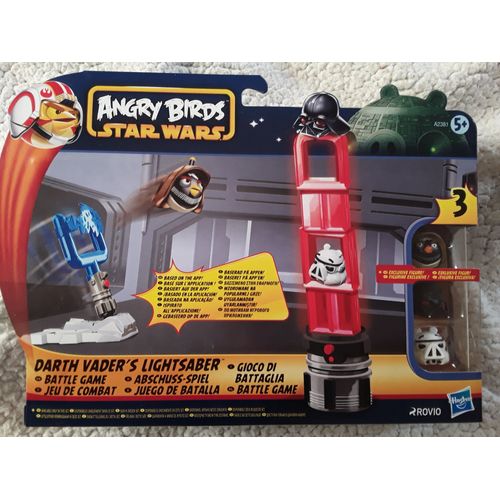 Angry Birds Star Wars Battle Game Jenga Boîte Dark Vador Lightsaber