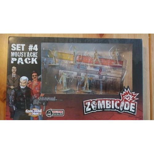 Zombicide Moustache Pack 4 - Exclusif