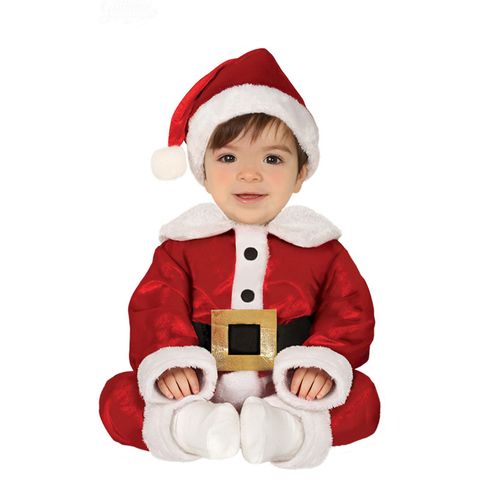 Déguisement Du Père Noël Avec Ceinture Pour Bébé (Taille 6-12m)