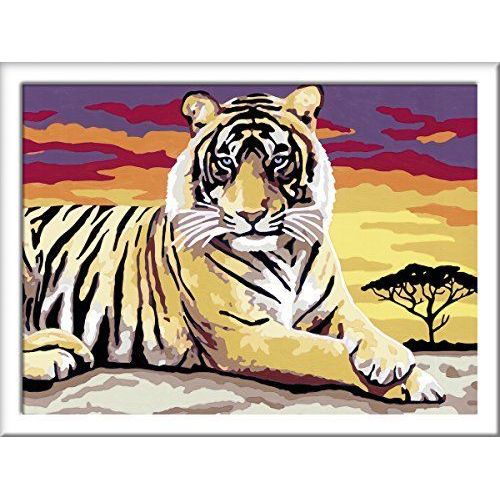 Ravensburger - 285532 - Numéro D'art Set Tigre Majestueux