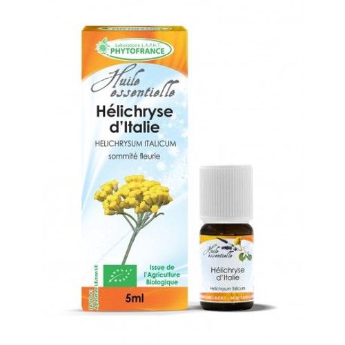 Huile Essentielle Hélichryse D'italie - Phytofrance - 5 Ml 