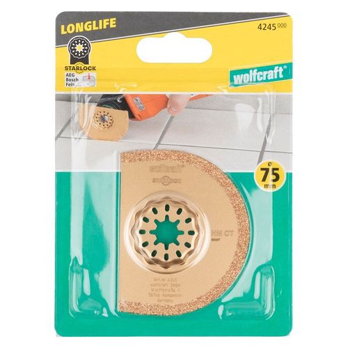Wolfcraft Lame de scie segmentée ""Expert"", 75 mm - 4245000