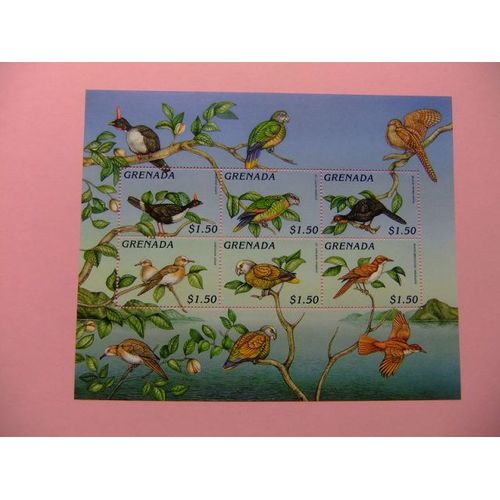 Grenada 1996 Fauna Oiseaux Pájaros Yvert 280308 Mnh