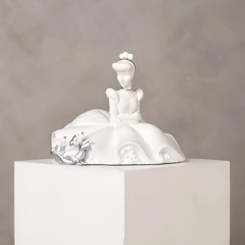 Disney - 'white&silver' - Cendrillon - Tirelire - 14cm