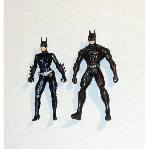 Figurine Batman Et Batgirl Articulés Kenner 1997 Dc Comics