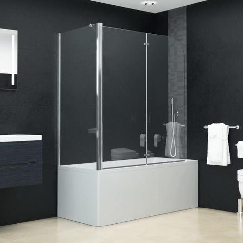 Cabine de douche pivotante-pliante ESG 120x68x130 cm